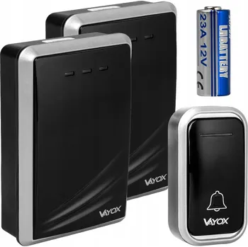 Domovní zvonek Bezdrátový zvonek Vayox 130 m 85 dB