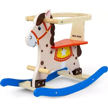 Houpací kůň Milly Mally Lucky 12 modrý