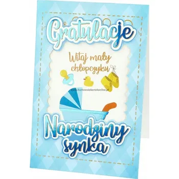 Fotorámeček Přání - Rámeček na fotografii - Narození syna
