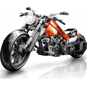 ostatní stavebnice Stavebnice - Motorka Chopper - Technická stavebnice, 436 dílků (436 ks)