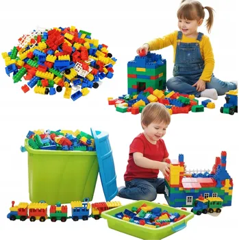 ostatní stavebnice Stavebnice 500 v nádobě polské