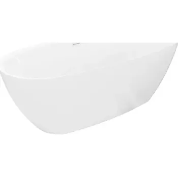 Vana MEXEN - Luvo Slim volně stojící vana 170 x 75, bílá, bez krytky přepadu a zátky 52801707500-SS