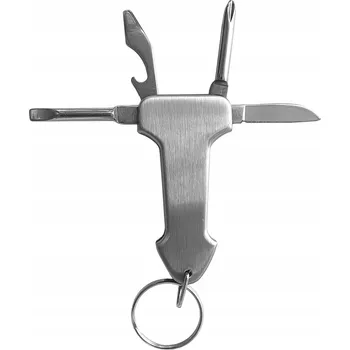 PŘÍVĚŠEK NA KLÍČE S MULTIFUNKČNÍM NÁSTROJEM PŘÍVĚSEK NA KLÍČE NA KLÍČE S MULTIFUNKČNÍM ŠROUBOVÁKEM A NŮŽ PŘÍVĚSEK