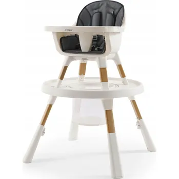 OYSTER HOME JÍDELNÍ ŽIDLIČKA 4V1 - MOON, ŠEDÁ