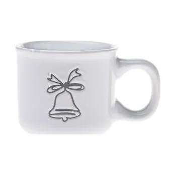 Keramický hrnek se zvonkem, 90ml, 12/96 (cs, Dakls)