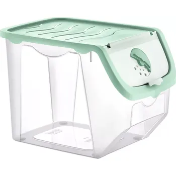 Úložný box Úložný box na ovoce a zeleninu s víkem 12 l, mátový