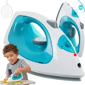 Dětská kuchyňka Interaktivní dětská žehlička ISO TRADE s realistickými zvukovými efekty