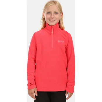 Chlapecké oblečení Dětská fleece mikina KILPI ALMERI-J ZJ0204KI RŮŽOVÁ 110