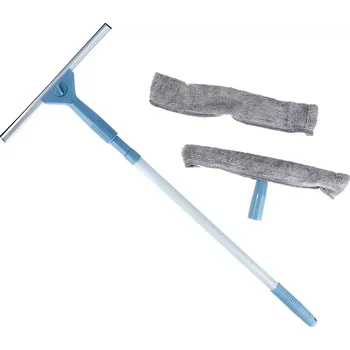 Čisticí prostředek na okna Ultra Clean Sada na mytí oken s teleskopickou rukojetí, max, 95 cm šedá