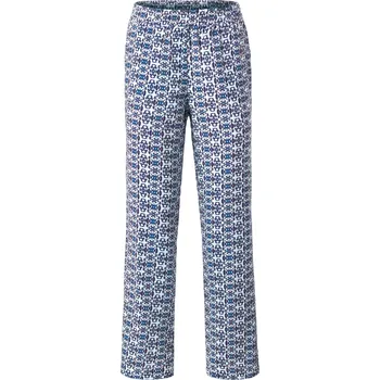 Dámské kalhoty 667724 - Tchibo - Kalhoty s celopotiskem - pro ženy - vel. 40 - barva: modrá/s potiskem