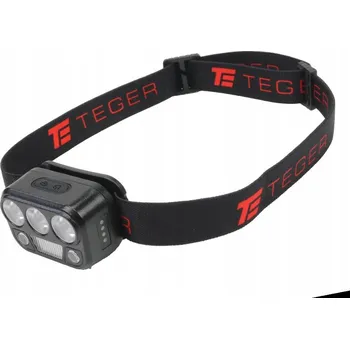 Čelovka LED COB 200 lm ovládaná gesty 650 mAh USB-C Teger