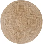 House Nordic Kulatý jutový koberec Bombay – Ø90 cm
