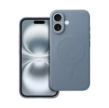 Pouzdro na mobilní telefon Kryt SILICONE MAG COVER kompatibilní s MagSafe pro SAMSUNG S25 světlo modrý - OEM + zdarma možnost vyzkoušet a vrátit zboží do 30 dní