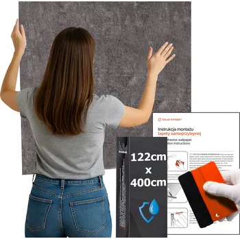 Tapeta Tapeta Samolepicí Vodotěsná do kuchyně na zeď Nábytek Surová žula