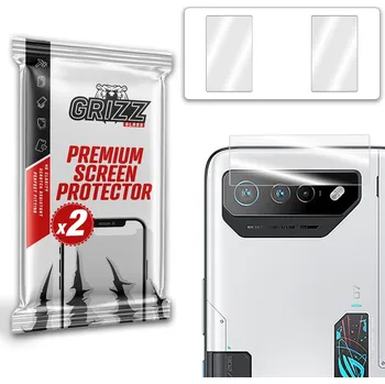 Pouzdro na mobilní telefon Hybridní Sklo GrizzProtector pro Asus Rog Phone 7 Ultimate 1 ks