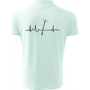 Pánská košile EKG Pomlázka - Polokošile pánská Pique Polo 203 - 5XL ( Frost )