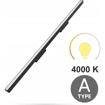 Lištový reflektor Automat-on 1 x 30 W, 0,9 m