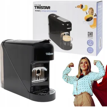 Kávovar KÁVOVAR KAPSLOVÝ 1400W 20 BAR PRO KAPSLE NESPRESSO NÁDRŽKA 0,8L