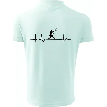 Pánská košile Ekg squash muž - Polokošile pánská Pique Polo 203 - 4XL ( Frost )