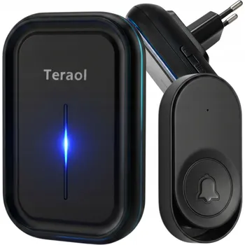 Domovní zvonek BEZDRÁTOVÝ VODĚODOLNÝ ZVONEK NA DVEŘE/VRATA, NAPÁJENÝ BATERIEMI