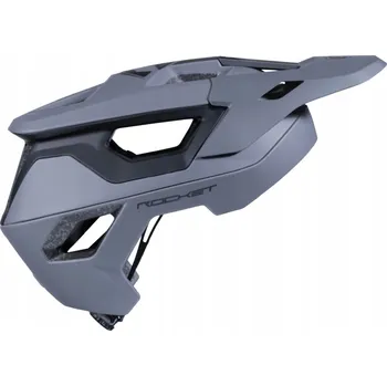 Cyklistická přilba KENNY RACING CYKLISTICKÁ PŘILBA MTB ROCKET ŠEDÁ XL (61 - 62 CM)