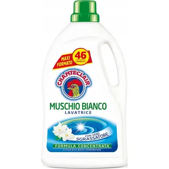 Prací prostředek Chante Clair Italský prací prostředek Bílé Pižmo na bílé prádlo 46 praní 2,07L.