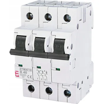 vypínač JIŠTIČ 3P B 40A 10kA ETI-POLAM