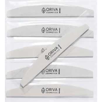 Jednorázové nádobí Pilník Oriva ve tvaru půlměsíce (lodička) 100/180 - 25 ks - FÓLIE