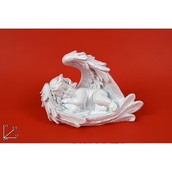 Vánoční dekorace PROHOME - Anděl v křídle 11cm