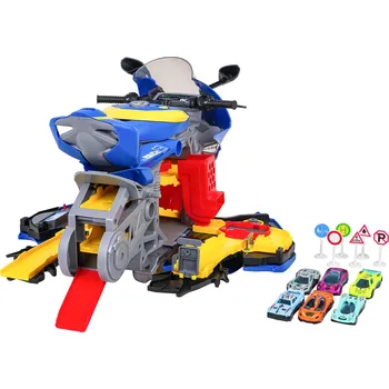 autíčko MEGA Parkování s funkcí kouře motocyklu