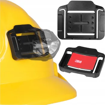 Bezpečnostní kamera UNIVERZÁLNÍ DRŽÁK/ÚCHYT NA PŘILBU 3M PRO ČELOVKY VAYOX