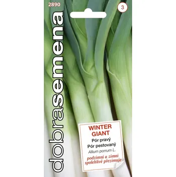 Semeno Dobrá semena Pór zimní - Winter Giant 1,5g