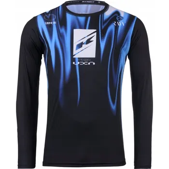 Moto bunda KENNY RACING 2025 TEPLÁKOVKA NA MOTOKROS/ENDURO MODEL TRACK RAW SMOKE BARVA ČERNÁ/