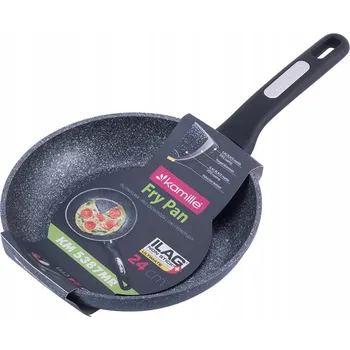 Pánev Tradiční pánev Kamille 24 cm s mramorovým povrchem