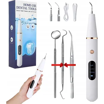 Elektrický zubní kartáček ULTRAZVUKOVÝ ČISTIČ ZUBŮ PRO DENTYSTU SMART ODSTRAŇOVAČ ZUBNÍHO KAMENE HEELLY