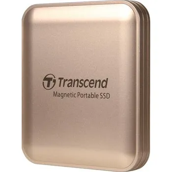 Externí pevný disk Transcend ESD420G 4TB, USB 20Gbps Type C, Externí odolný SSD disk (3D NAND flash), 2000MB/R, 2000MB/W, zlatý