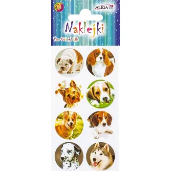 Výtvarná sada Nálepky Pejsci blistr, 6x11cm