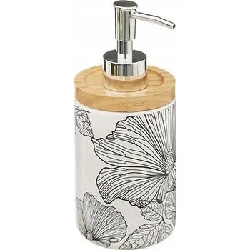 Dávkovač mýdla Ruční dávkovač mýdla stojací 5five Simply Smart 200 ml bílý