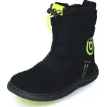 Dětské zimní barefoot boty s membránou Bugga RUBA Black B00197-10 - 28