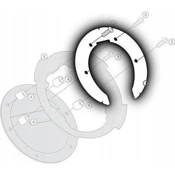 Zavazadlo na motocykl GIVI 17 Montáž TANKLOCK pro BMW R 1200 1250 GS RT