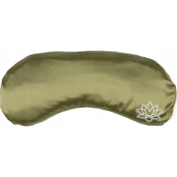 Polštář Polštář na oči k meditaci s levandulí Hedvábí Olivová