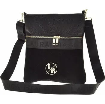 Kabelka Kabelka Laura Biaggi A328/2 černá semiš