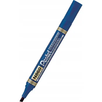 Permanentní popisovač PENTEL N-860, modrý, s vyřezávaným vzorem