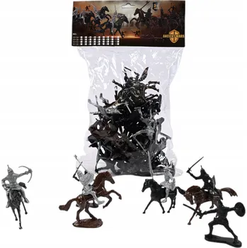 Figurka RYTÍŘI FIGURKY STŘEDOVĚKÁ ARMÁDA VOJÁČKŮ LUKOSTŘELCI SADA 28 KS