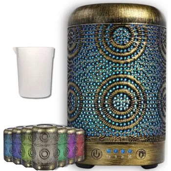 Aroma difuzér AROMATIZÉR ZVLHČOVAČ VZDUCHU LED 3V1 DIFUZÉR ESENCIÁLNÍCH OLEJŮ