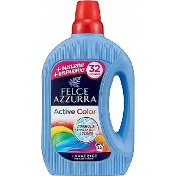 Prací prostředek Felce Azzurra Active Color Tekutý prací prostředek na barevné prádlo 1595 ml