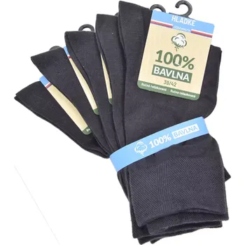 Pánské ponožky Dospělé zdravotní ponožky Cotton II - 43-46 / tmavě šedá