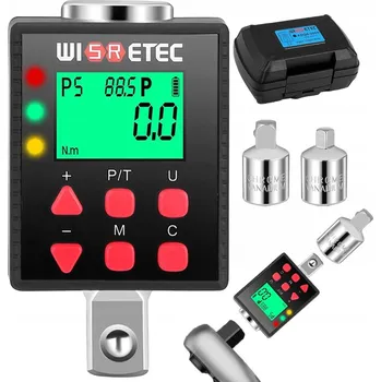 Klíč DIGITÁLNÍ MOMENTOVÝ ADAPTÉR ELEKTRONICKÝ 17-340NM 1/2" 3/8" 1/4"