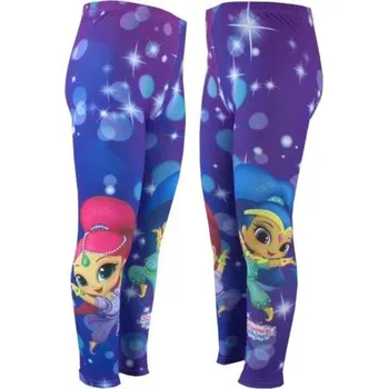 Eplusm Dívčí legíny TŘPYTKA A SVĚTLA fialovo-modré Barva: Fialová, Velikost: 104