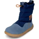Chlapecké zimní barefoot boty s membránou Bugga RUBA Blue B00197-04 - 31